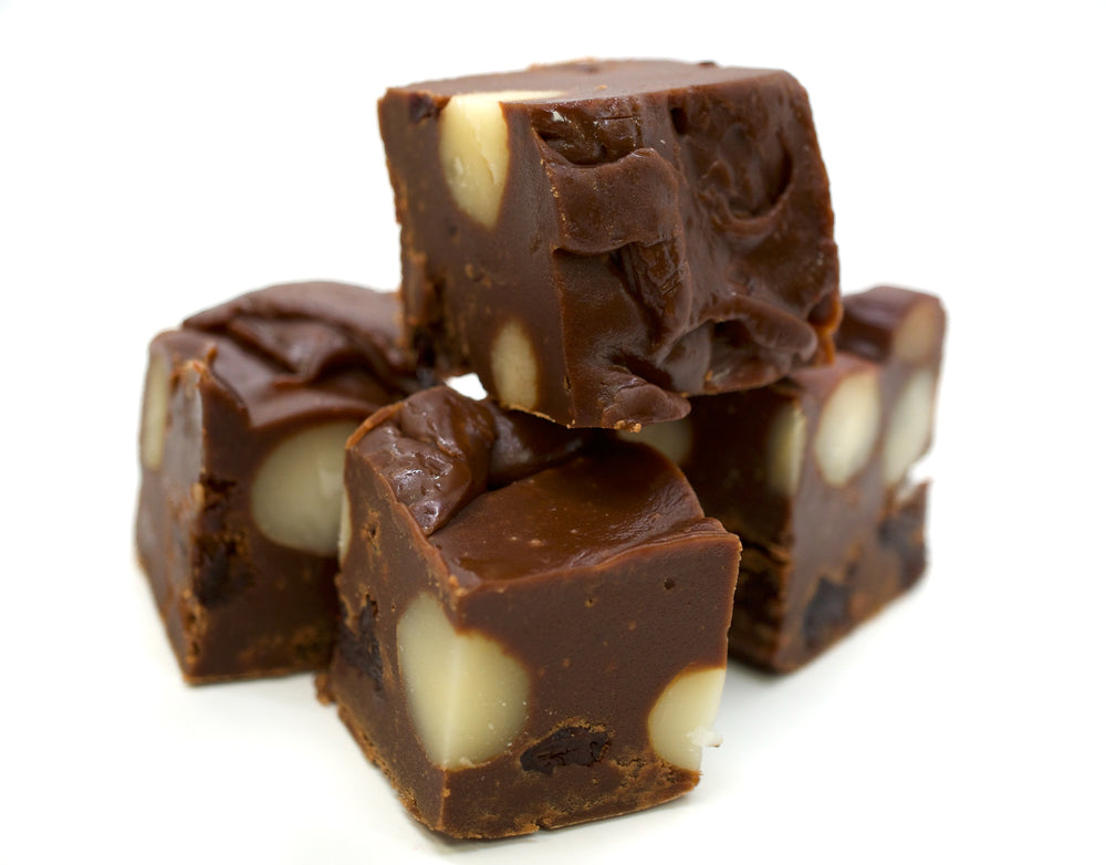 Cherry Macadamia Fudge